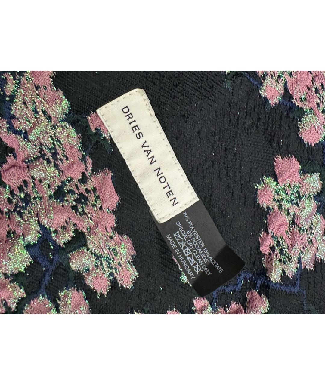 DRIES VAN NOTEN Розовый шарф, фото 3