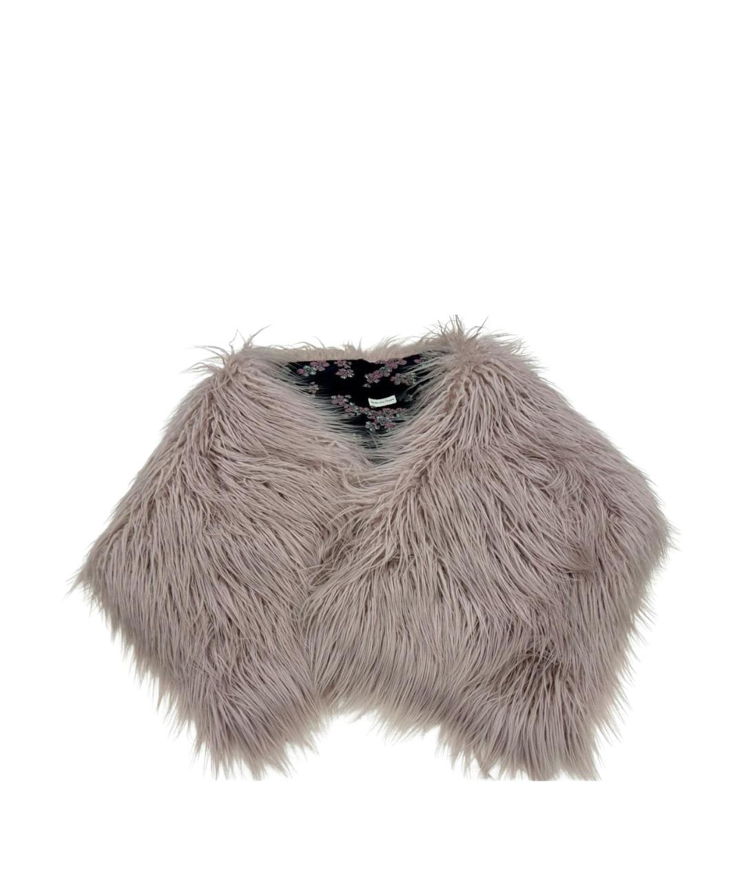 DRIES VAN NOTEN Розовый шарф, фото 1