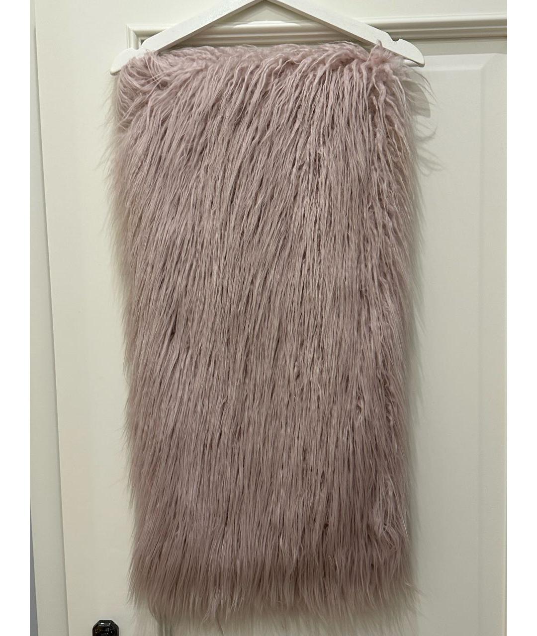 DRIES VAN NOTEN Розовый шарф, фото 2