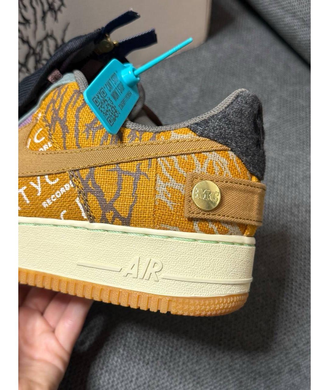 CACTUS JACK BY TRAVIS SCOTT Мульти замшевые низкие кроссовки / кеды, фото 2