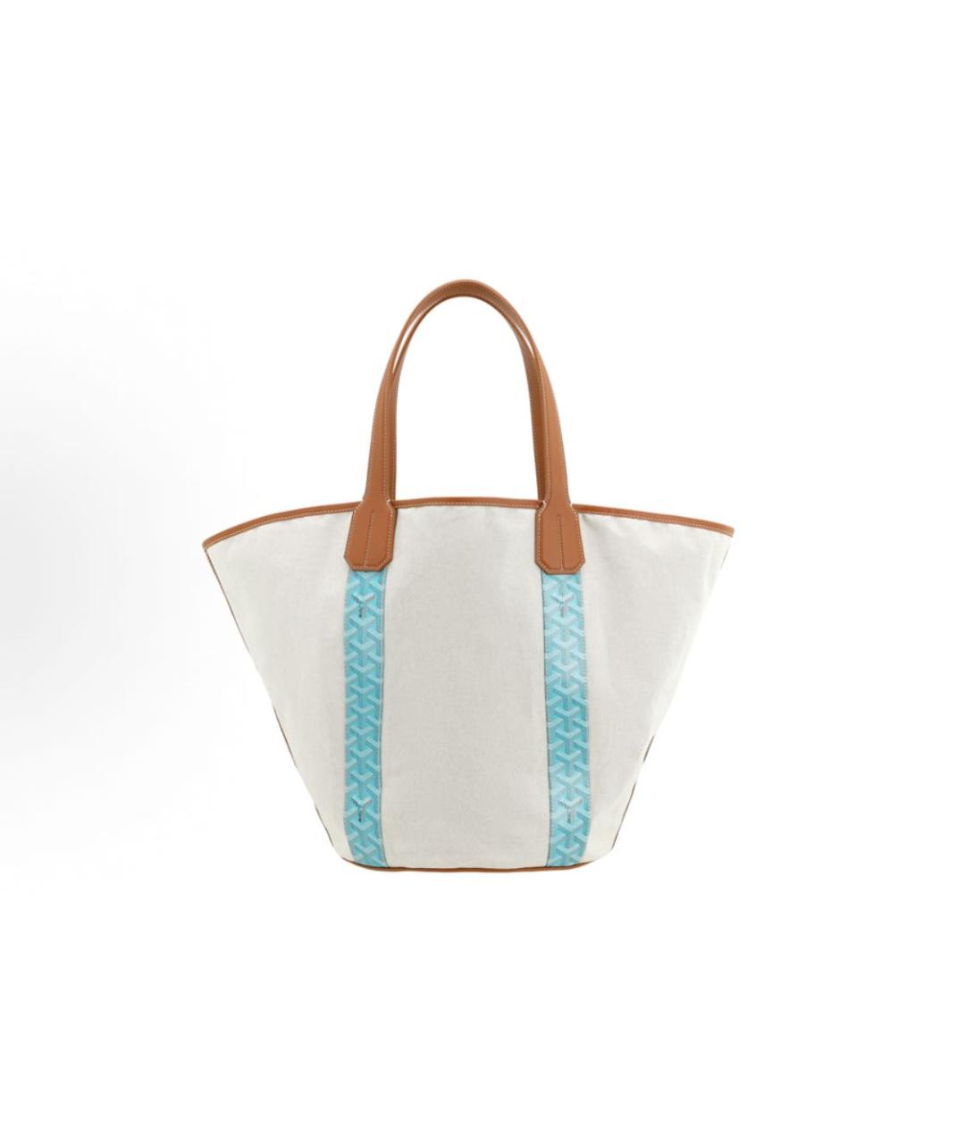 GOYARD Белая сумка тоут, фото 3