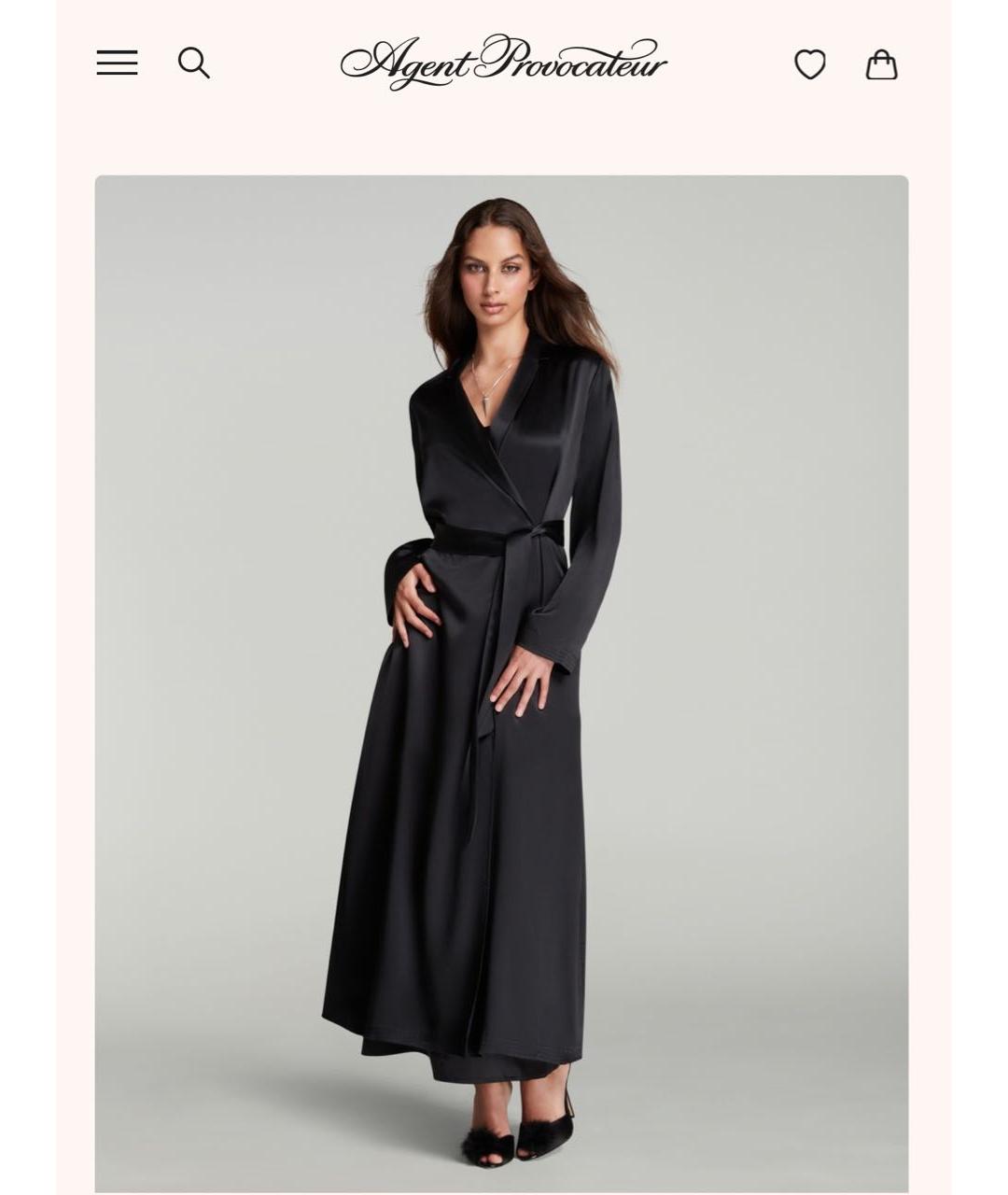 AGENT PROVOCATEUR Темно-синий халаты, фото 2