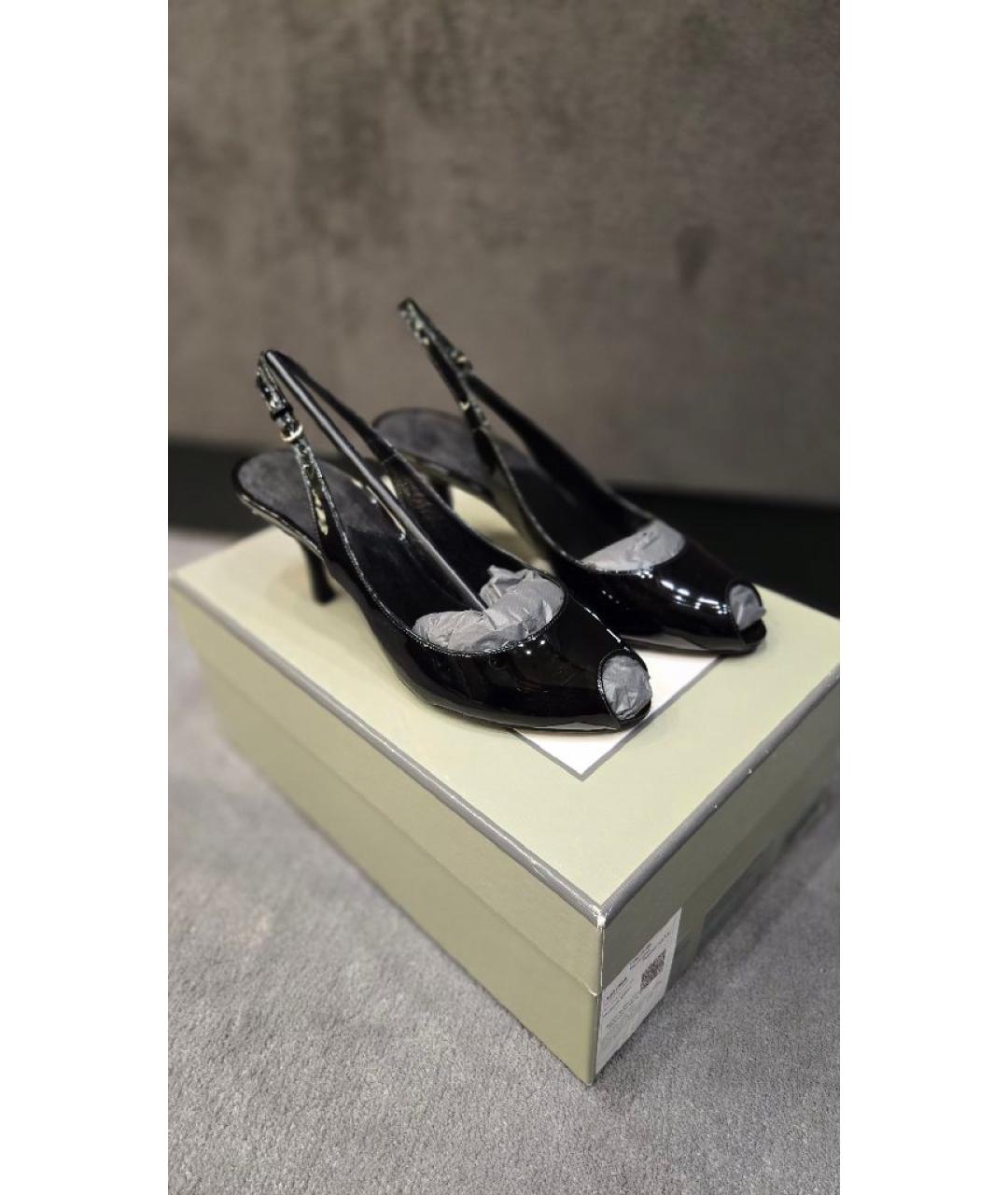 TOM FORD Черные кожаные туфли, фото 6