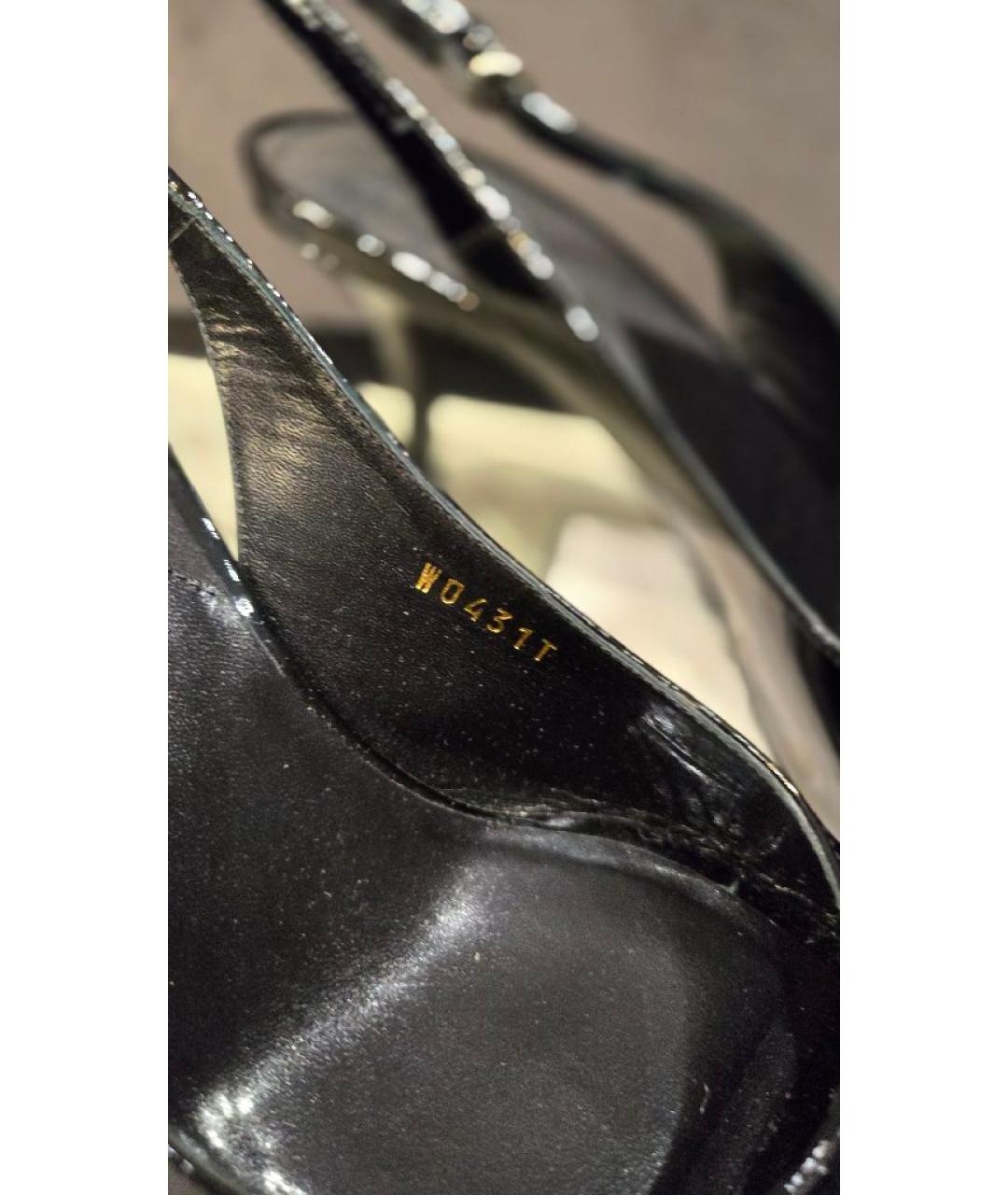 TOM FORD Черные кожаные туфли, фото 5