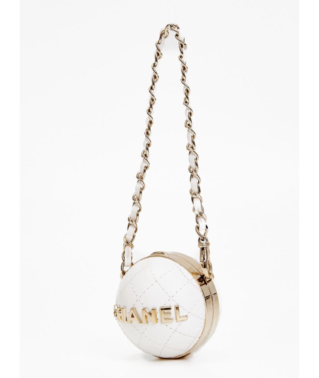 CHANEL Белый брелок, фото 6