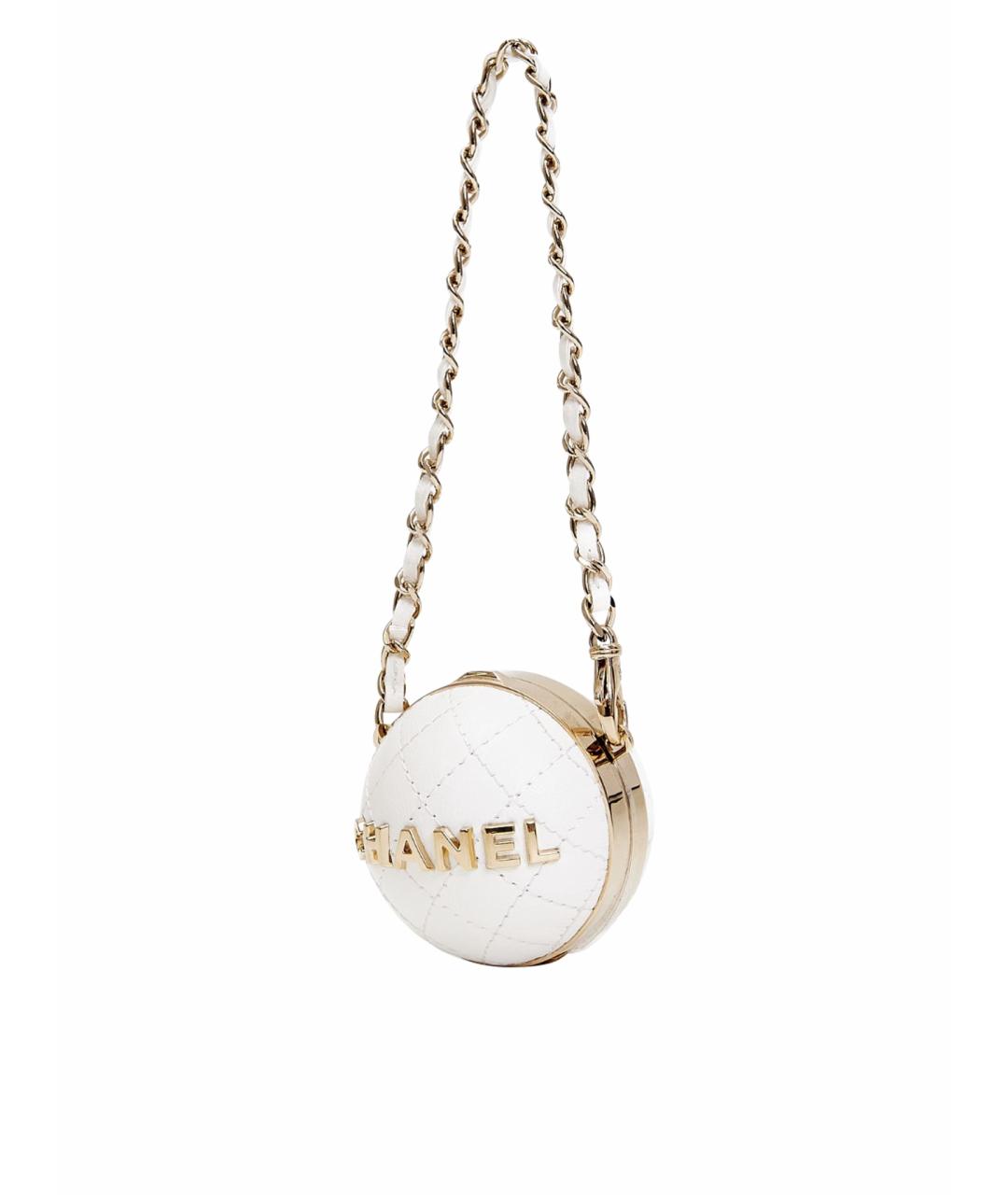 CHANEL Белый брелок, фото 1