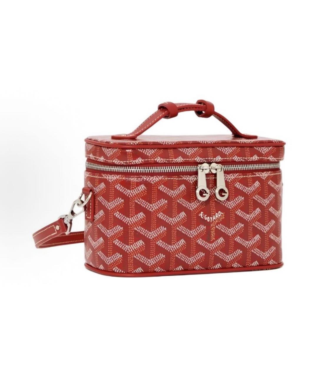 GOYARD Красная косметичка, фото 2