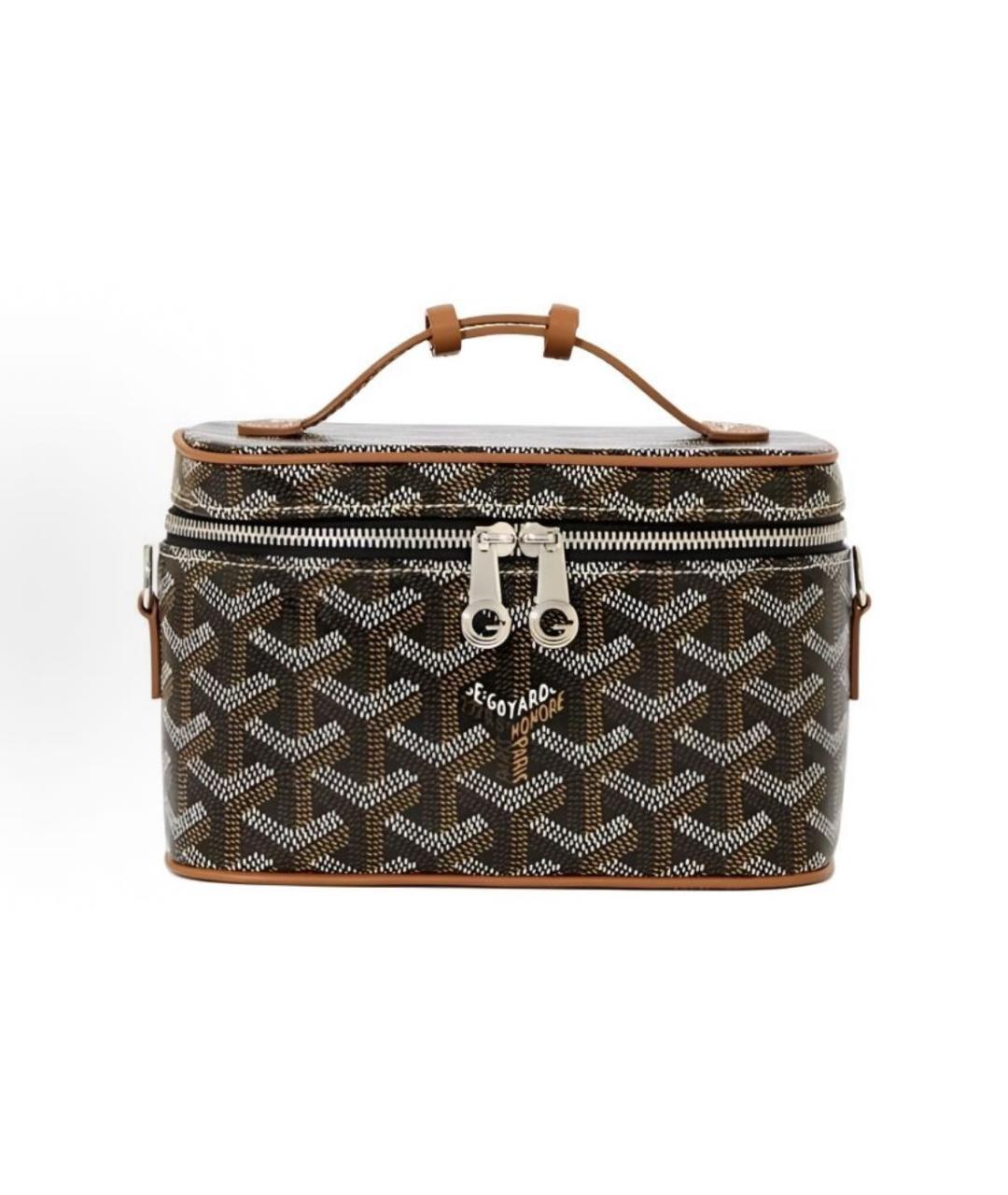 GOYARD Коричневая косметичка, фото 1