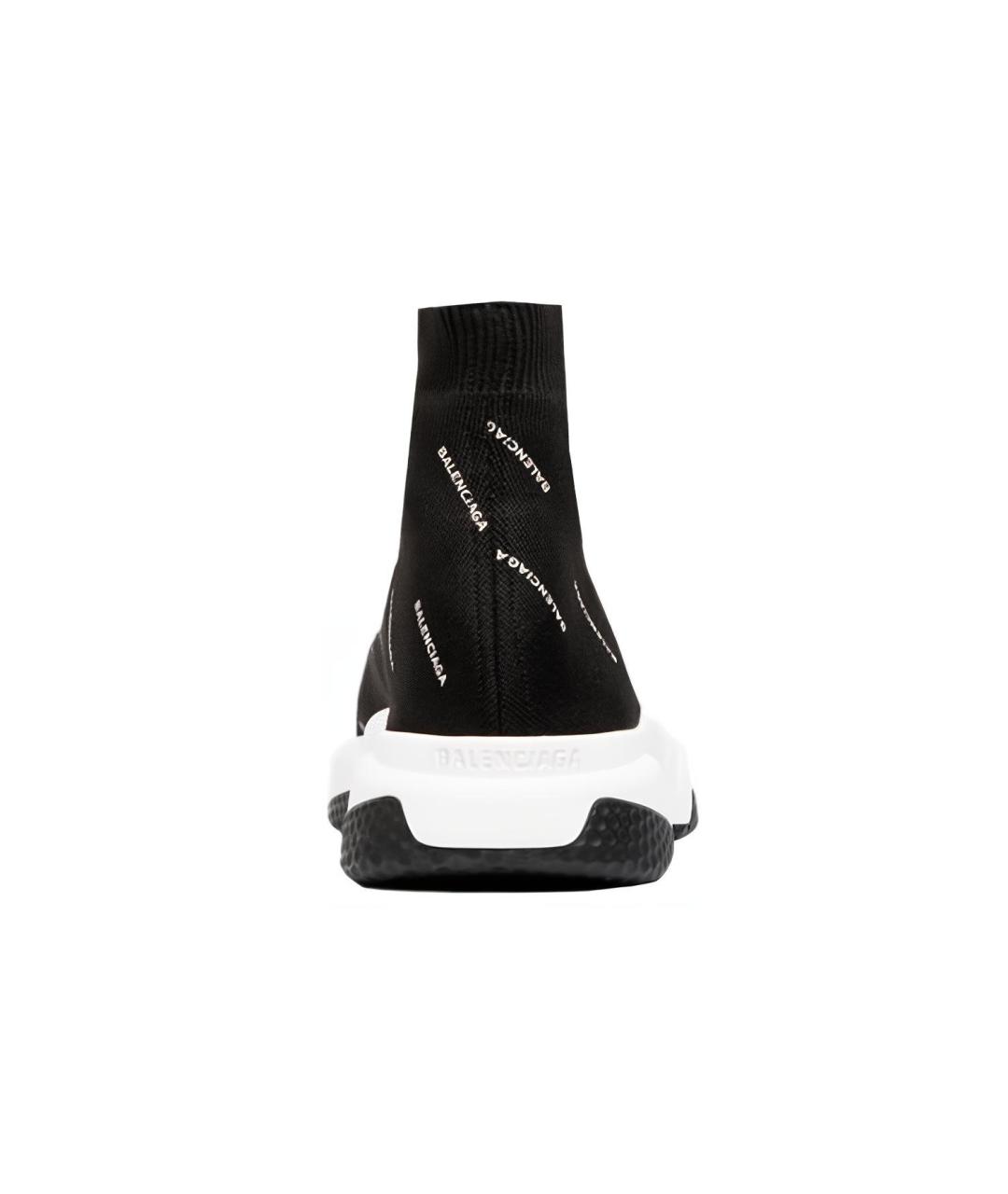 BALENCIAGA Черные высокие кроссовки / кеды, фото 5