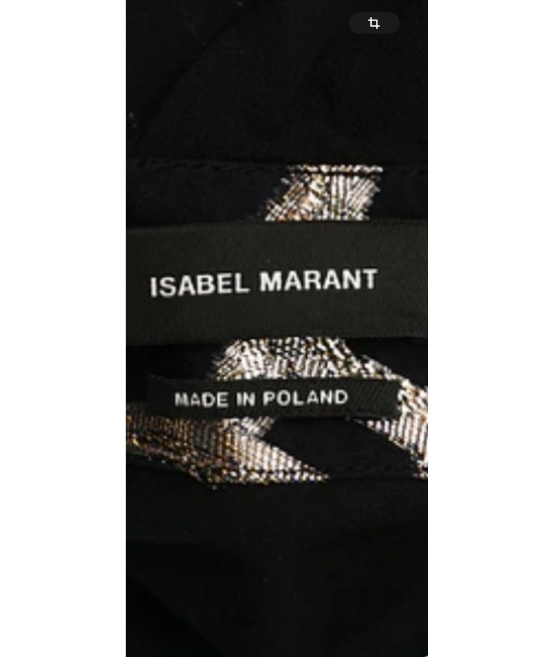 ISABEL MARANT Черное вискозное вечернее платье, фото 4