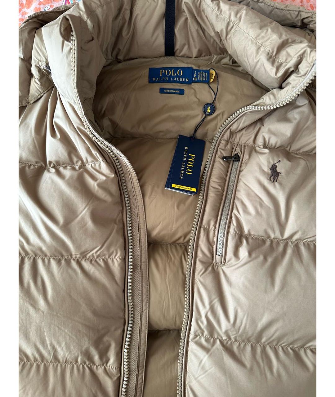 POLO RALPH LAUREN Бежевая куртка, фото 3