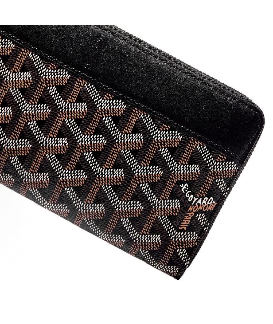 GOYARD Черный кошелек, фото 3