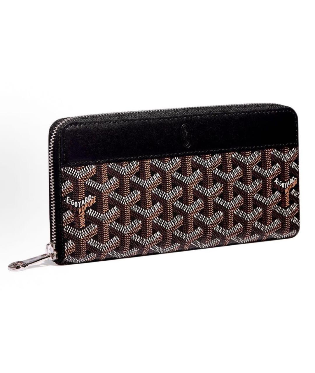 GOYARD Черный кошелек, фото 4