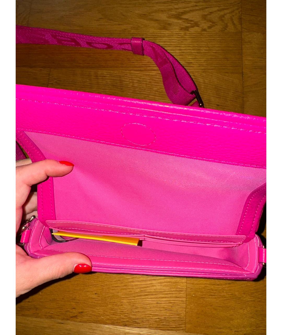MARC JACOBS Розовая сумка через плечо, фото 2