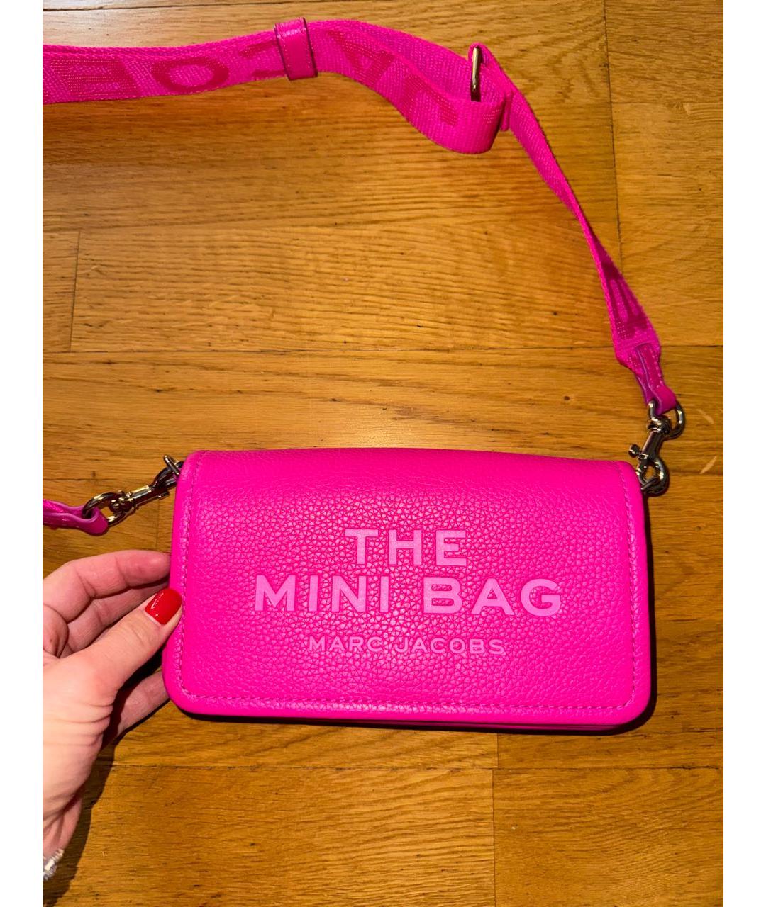 MARC JACOBS Розовая сумка через плечо, фото 6