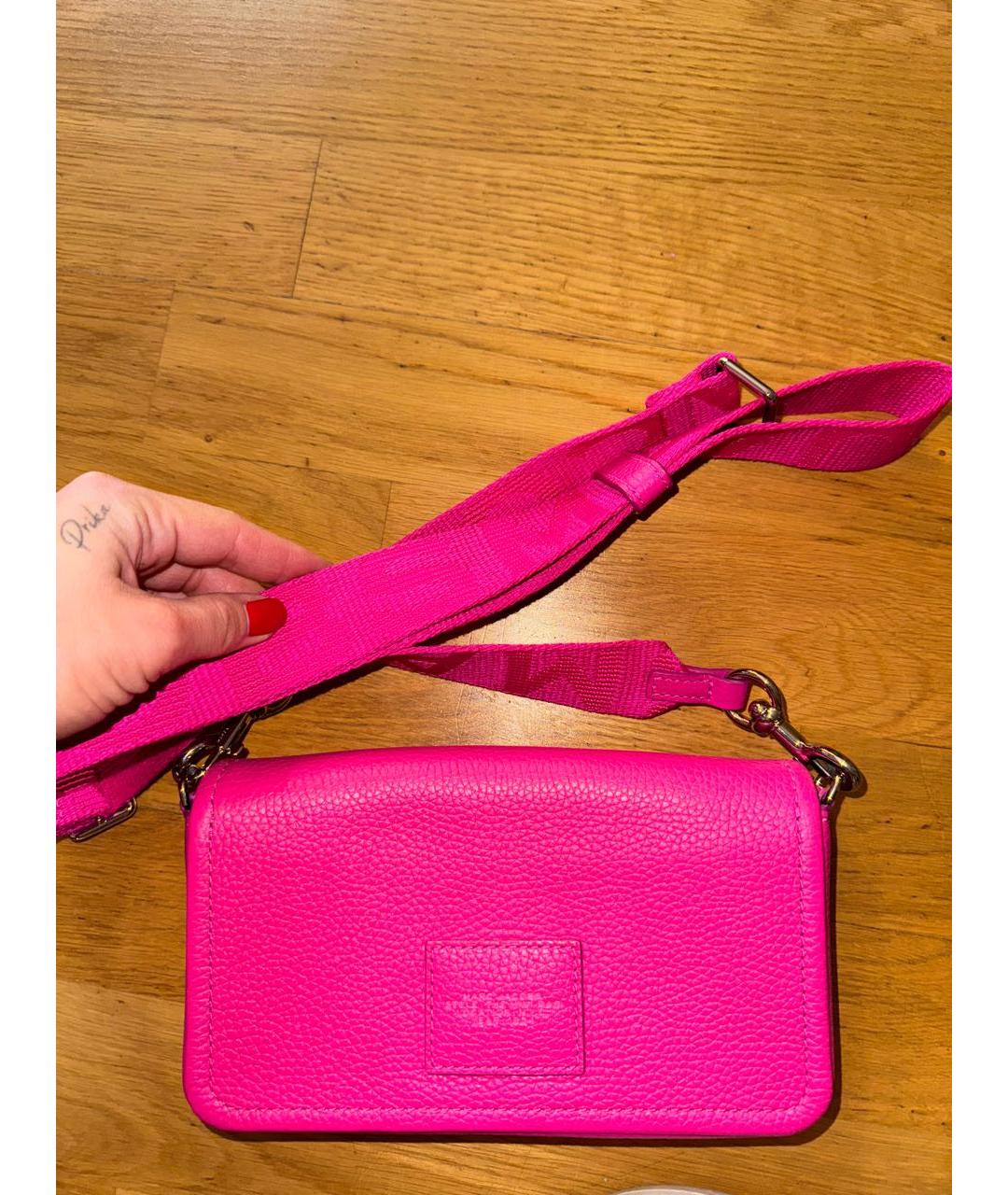 MARC JACOBS Розовая сумка через плечо, фото 4