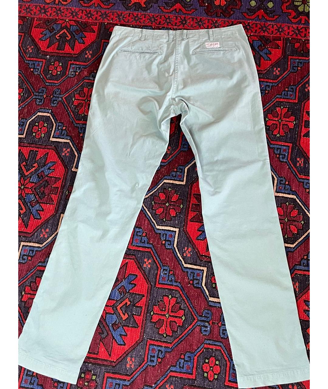 PAUL SMITH Хлопковые брюки чинос, фото 2