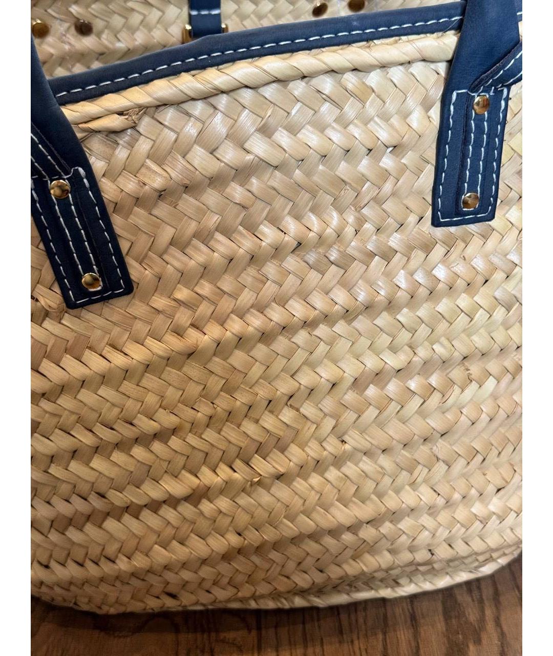 JACQUEMUS Темно-синяя пляжная сумка, фото 8
