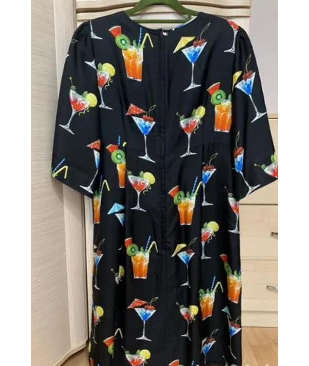 DOLCE&GABBANA Шелковое повседневное платье, фото 3