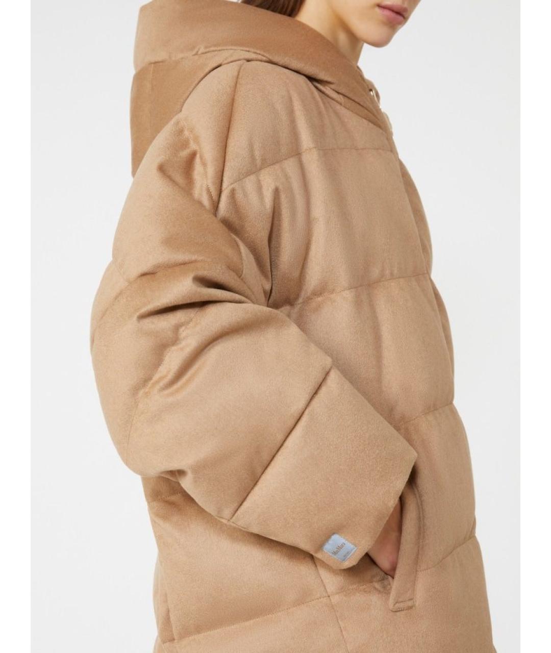 MAX MARA Бежевая шерстяная куртка, фото 4