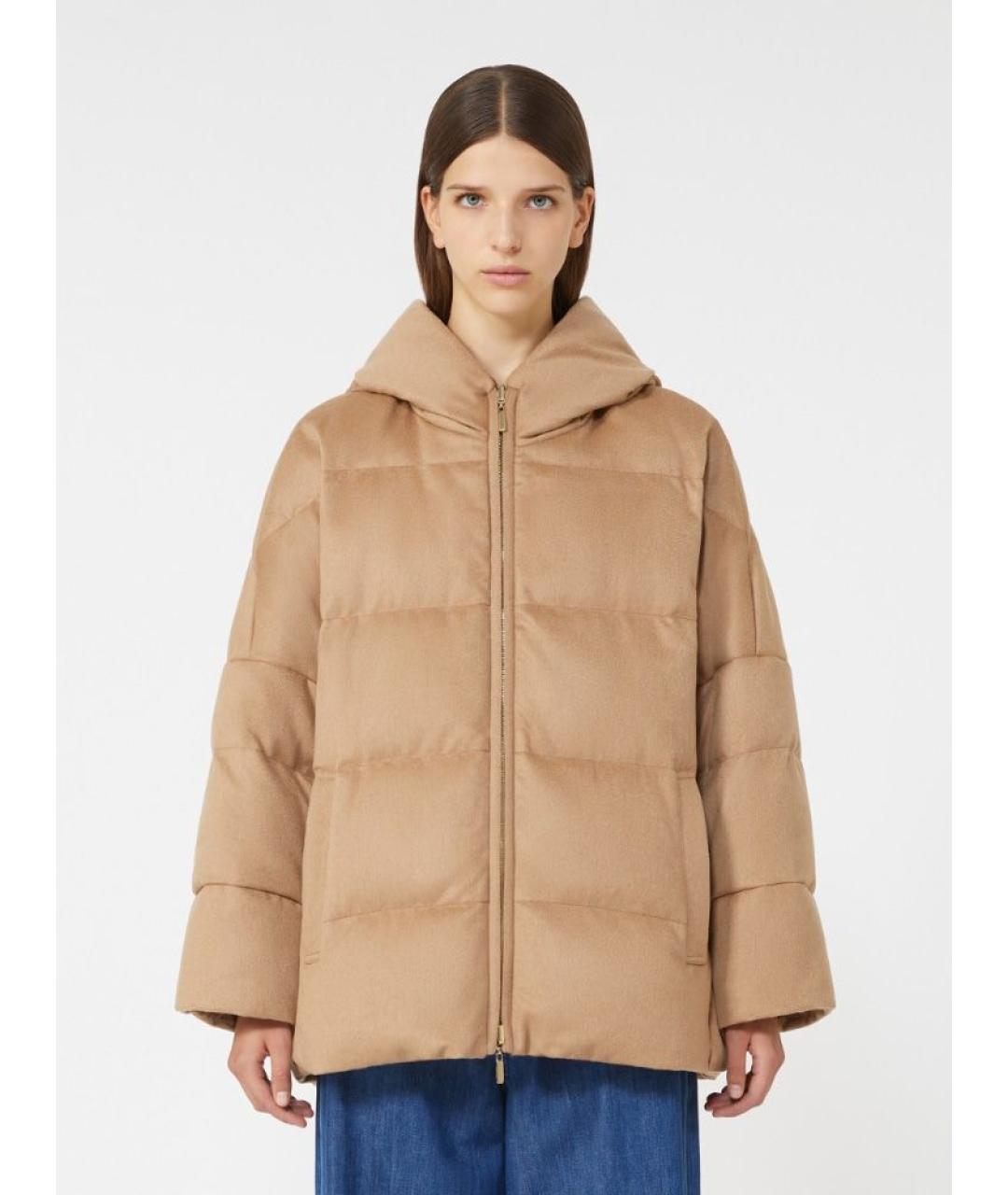 MAX MARA Бежевая шерстяная куртка, фото 2