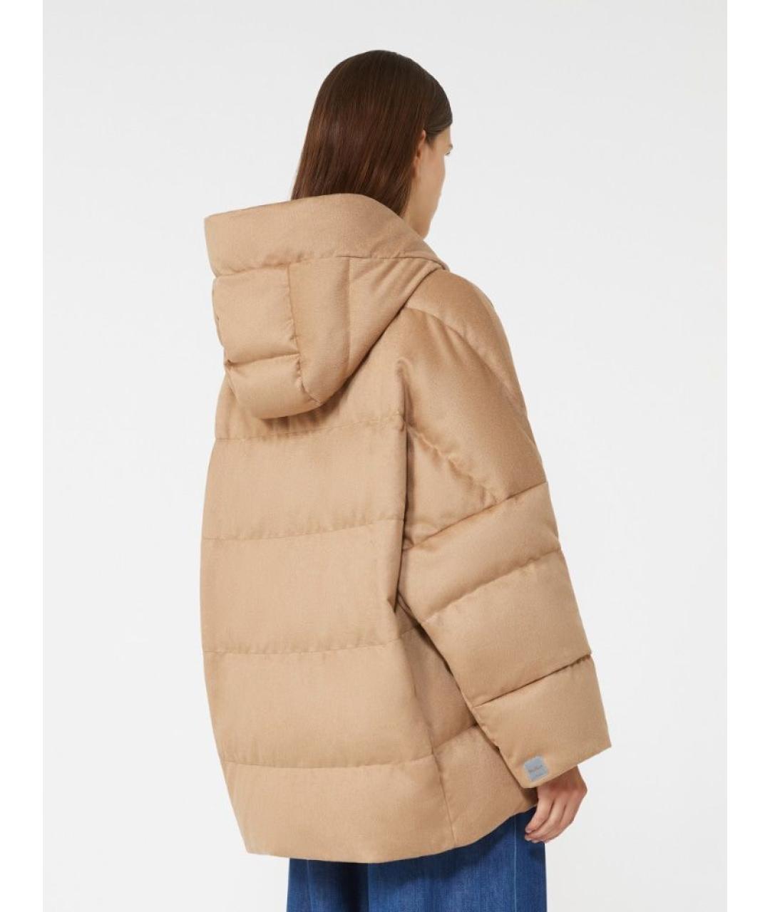 MAX MARA Бежевая шерстяная куртка, фото 3