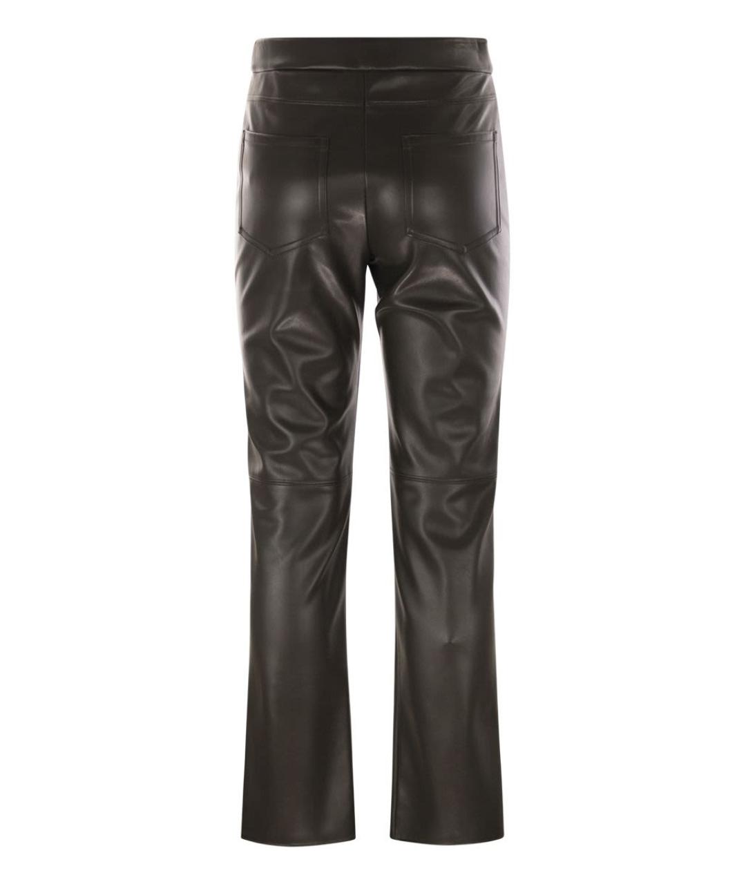 'S MAX MARA Черные полиэстеровые брюки узкие, фото 2