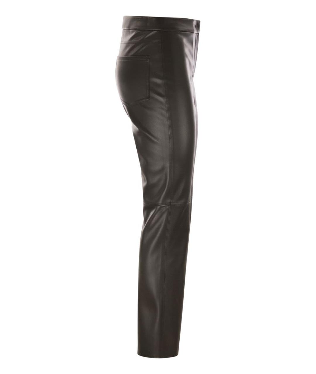 'S MAX MARA Черные полиэстеровые брюки узкие, фото 3