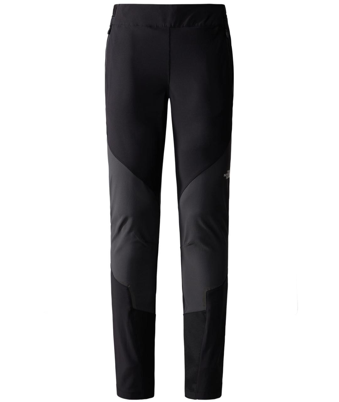 THE NORTH FACE Черные полиэстеровые прямые брюки, фото 1