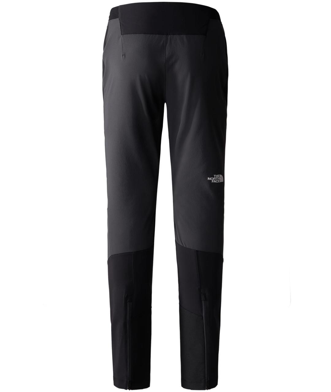 THE NORTH FACE Черные полиэстеровые прямые брюки, фото 2