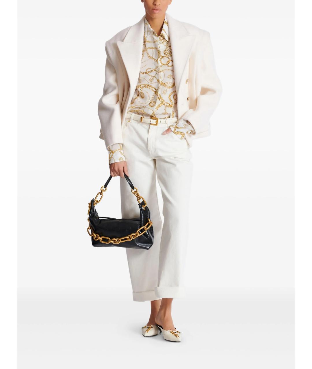 BALMAIN Мульти шелковая рубашка, фото 2