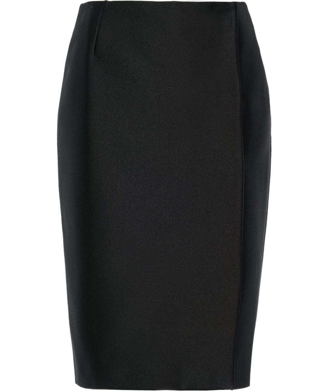 PRADA Черная юбка миди, фото 1