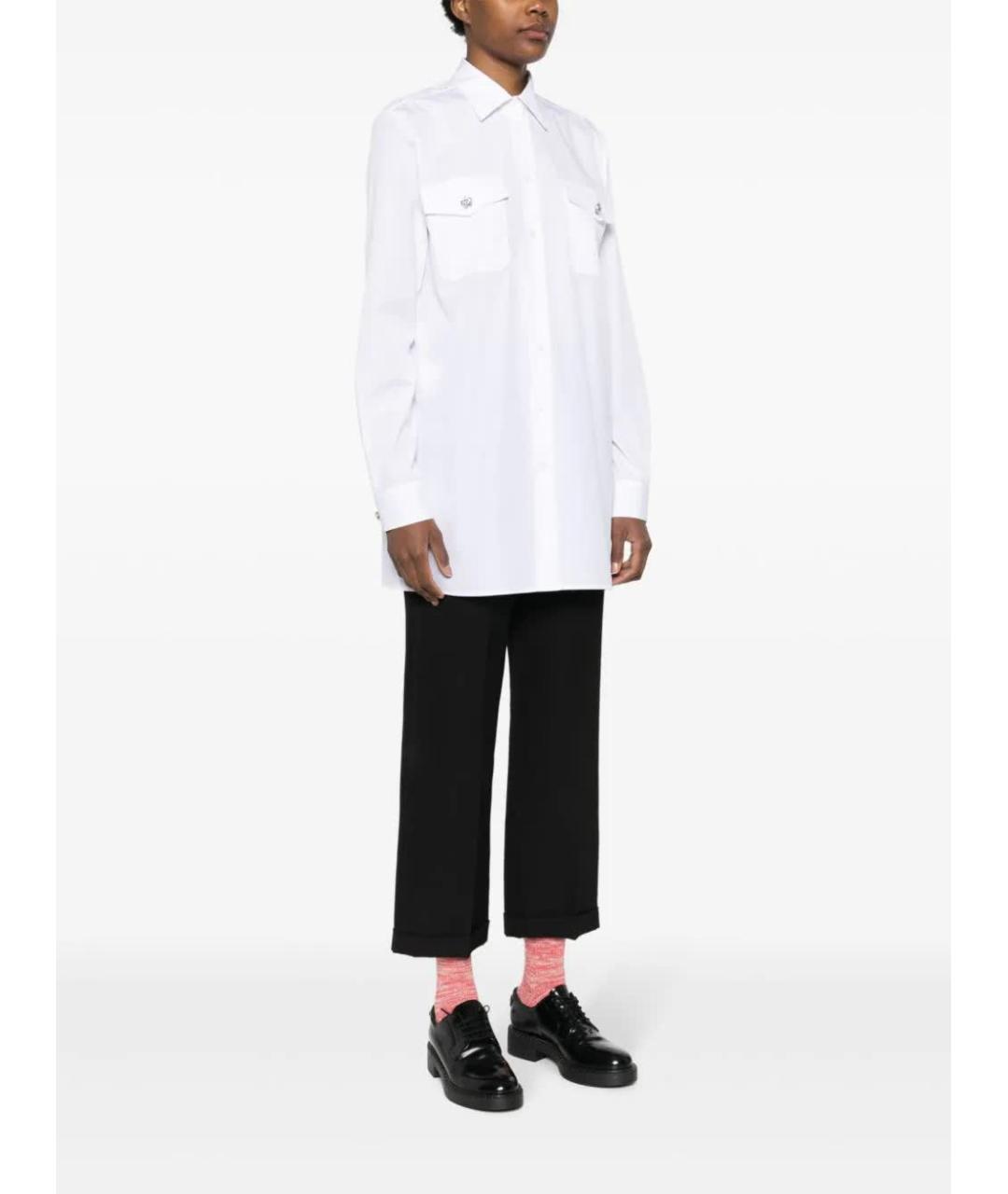 PRADA Белая хлопковая рубашка, фото 3