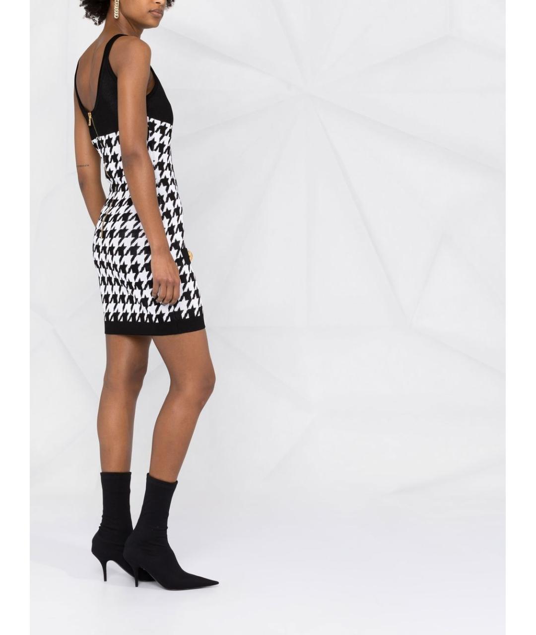 BALMAIN Мульти вискозное повседневное платье, фото 2
