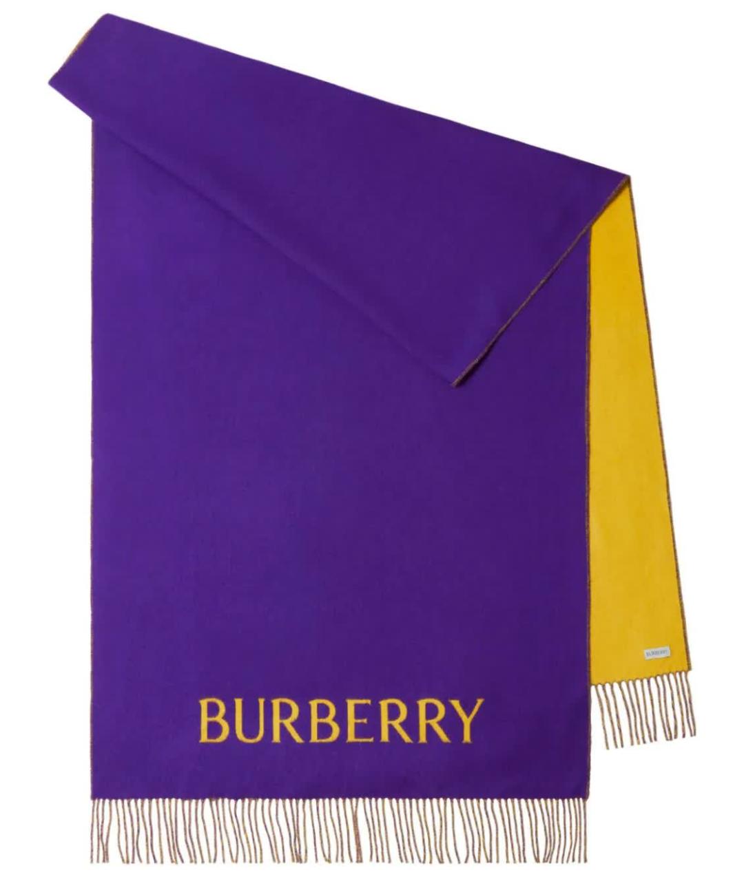 BURBERRY Мульти кашемировый шарф, фото 1