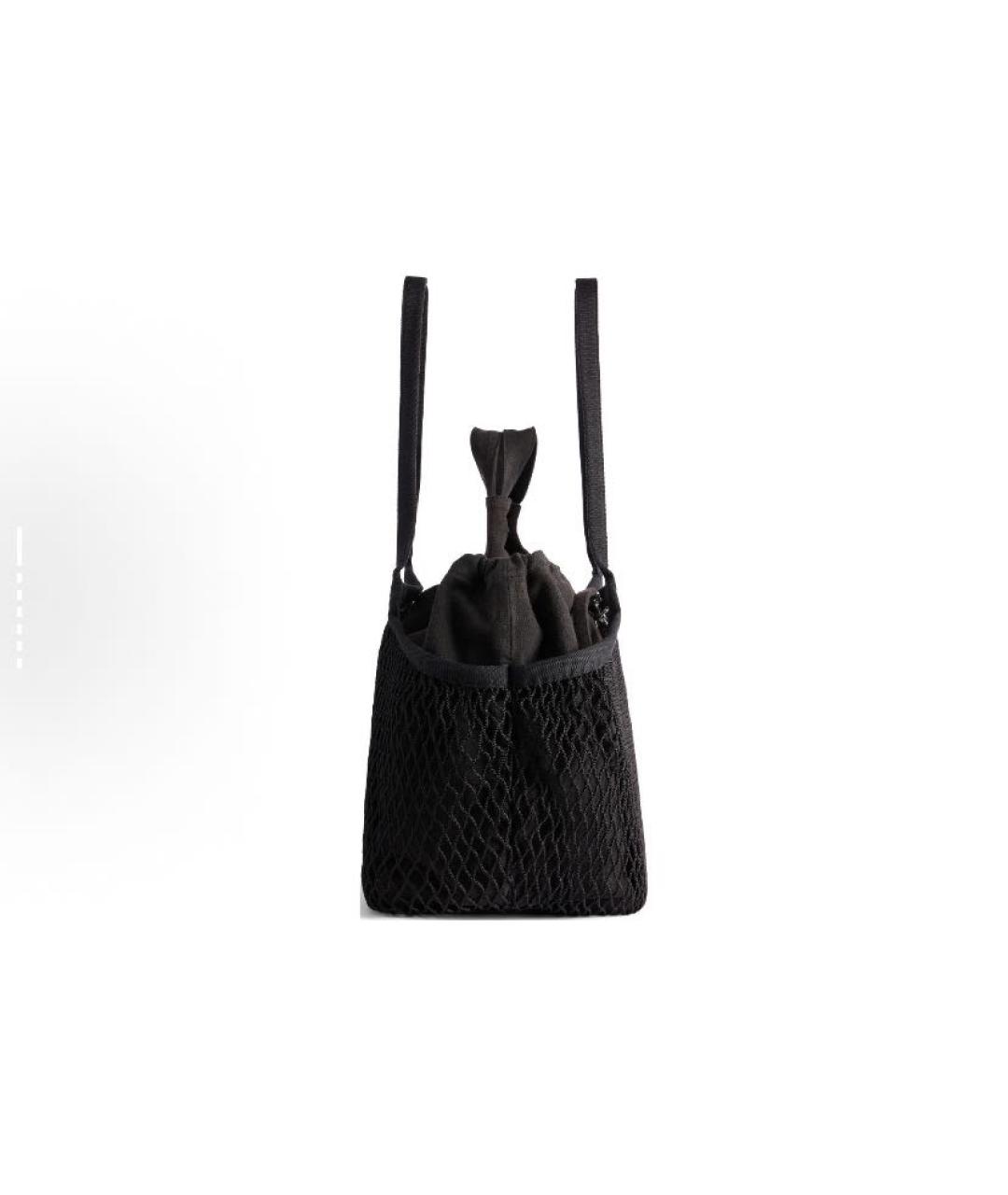 BALENCIAGA Черная синтетическая дорожная/спортивная сумка, фото 3