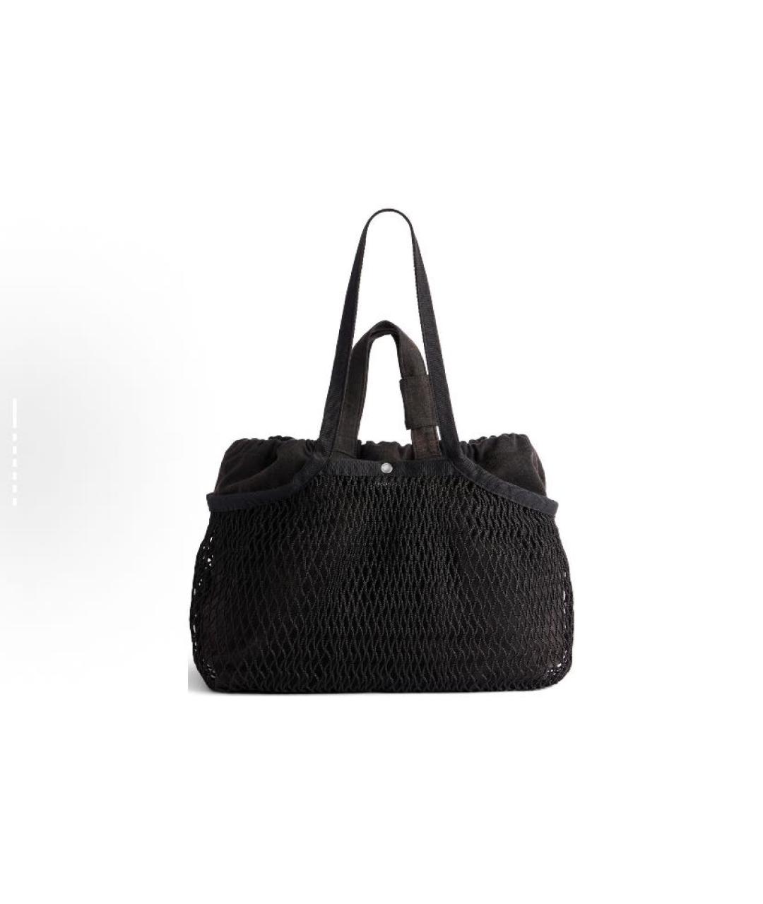 BALENCIAGA Черная синтетическая дорожная/спортивная сумка, фото 4