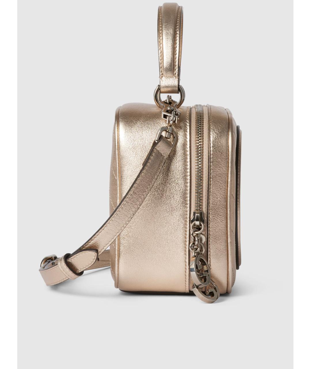 GUCCI Кожаная сумка с короткими ручками, фото 4