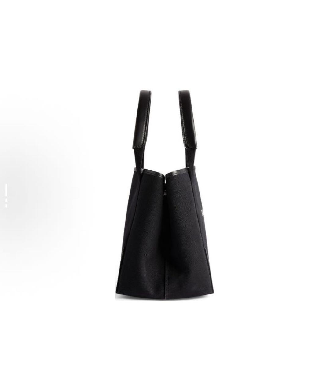BALENCIAGA Черная синтетическая сумка с короткими ручками, фото 4