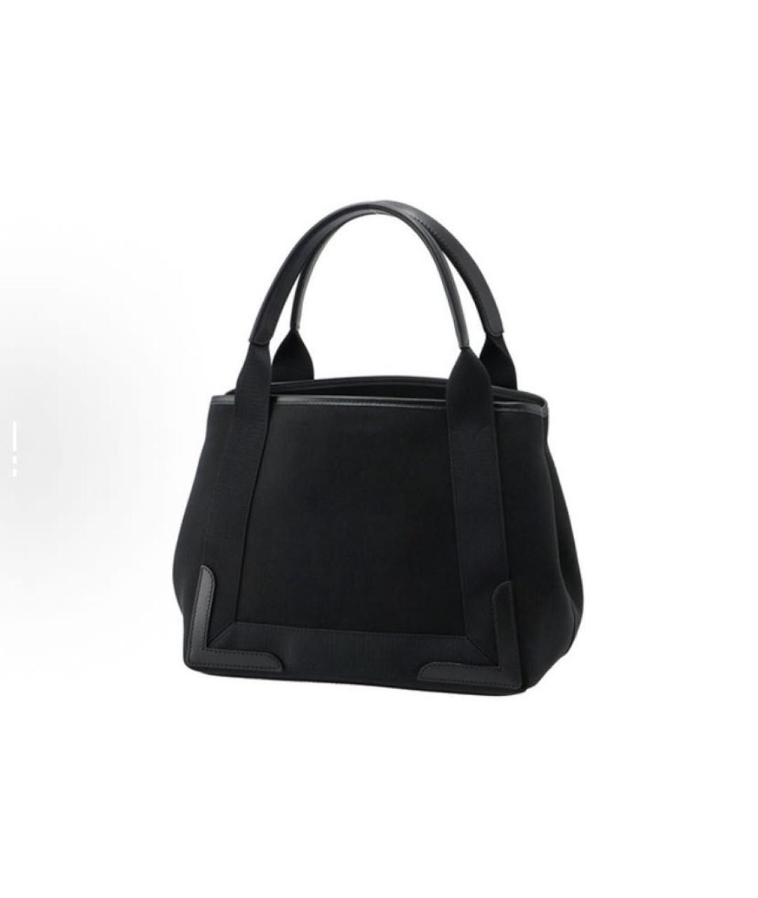BALENCIAGA Черная синтетическая сумка с короткими ручками, фото 2