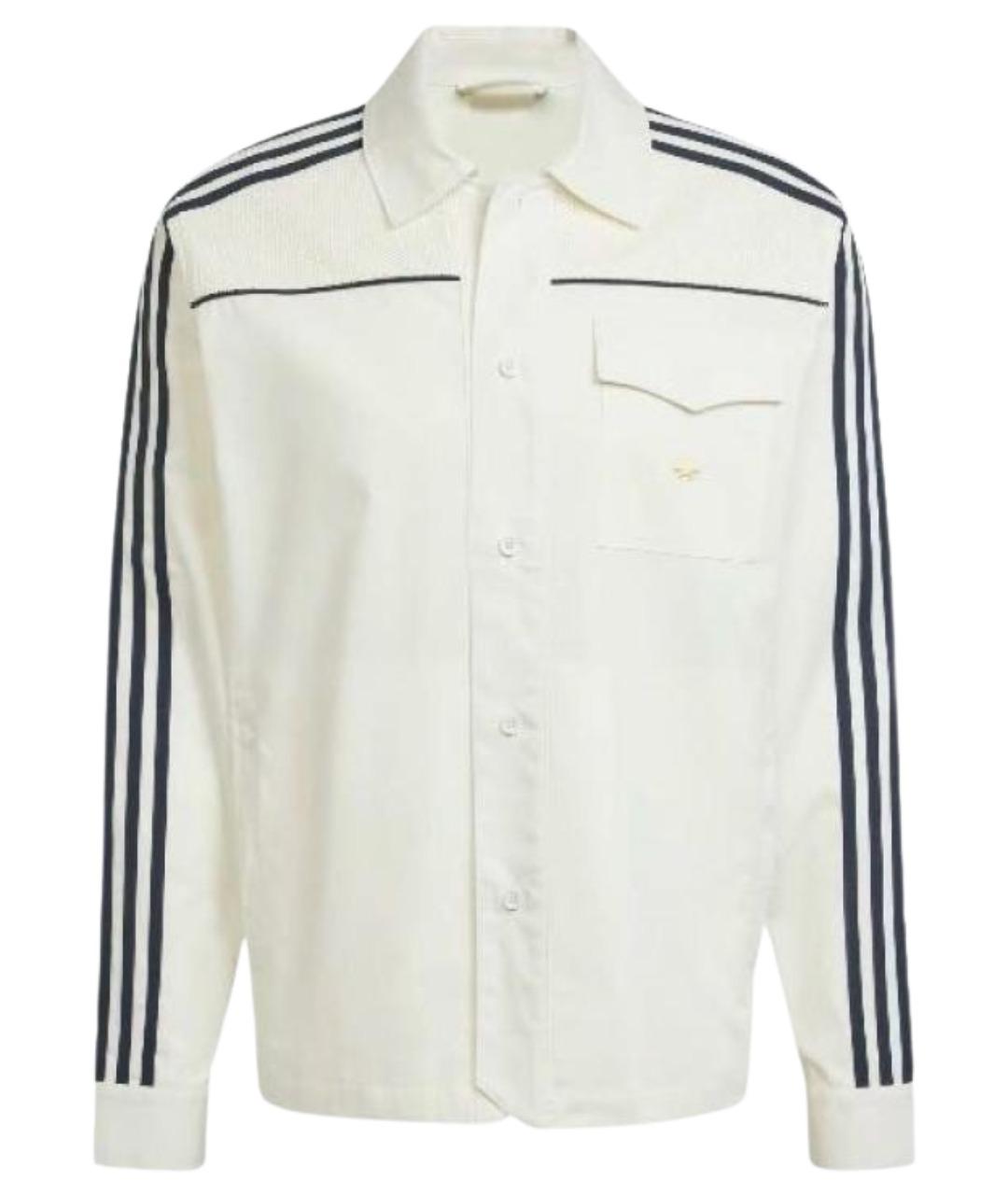 ADIDAS Белая полиэстеровая куртка, фото 1