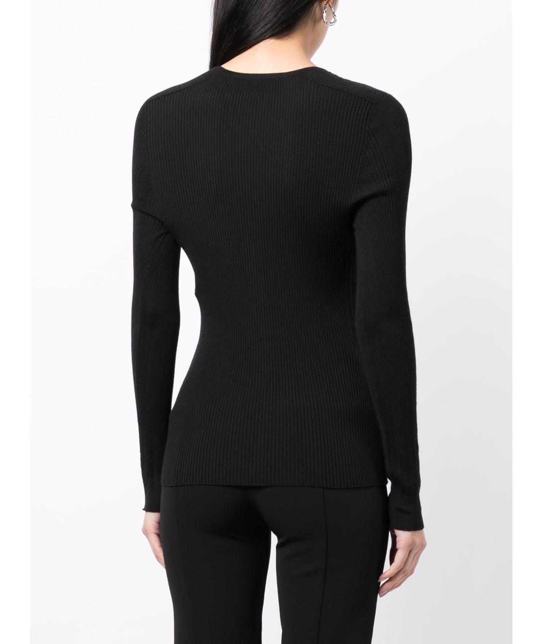 LANVIN Черный шерстяной кардиган, фото 4