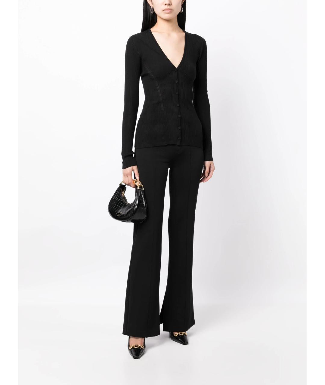 LANVIN Черный шерстяной кардиган, фото 2