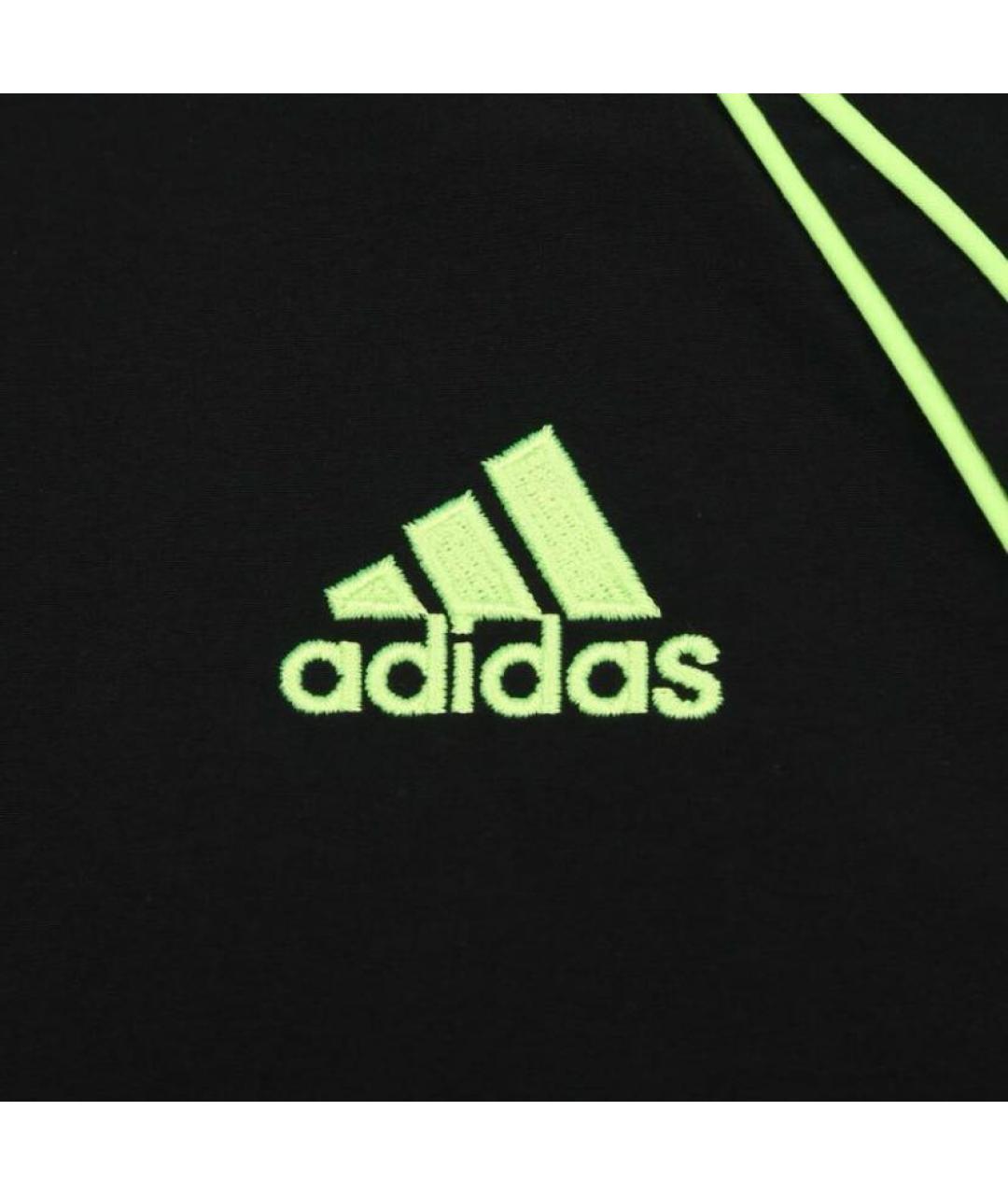 ADIDAS Черная полиэстеровая спортивная куртка, фото 4