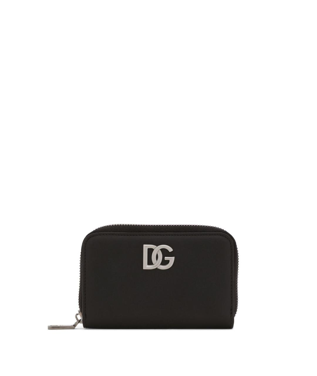 DOLCE&GABBANA Черный кошелек, фото 1