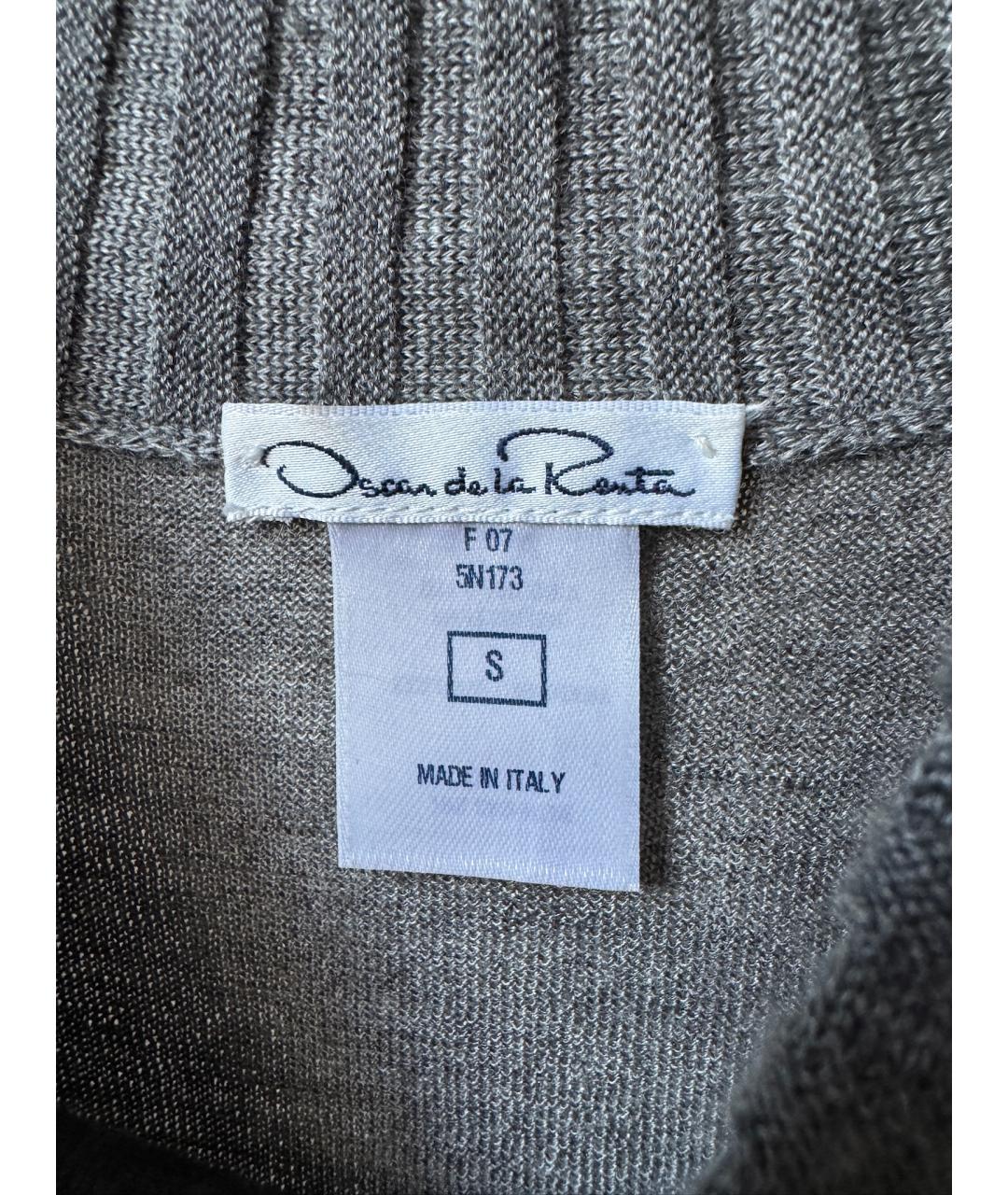 OSCAR DE LA RENTA Серая водолазка, фото 6