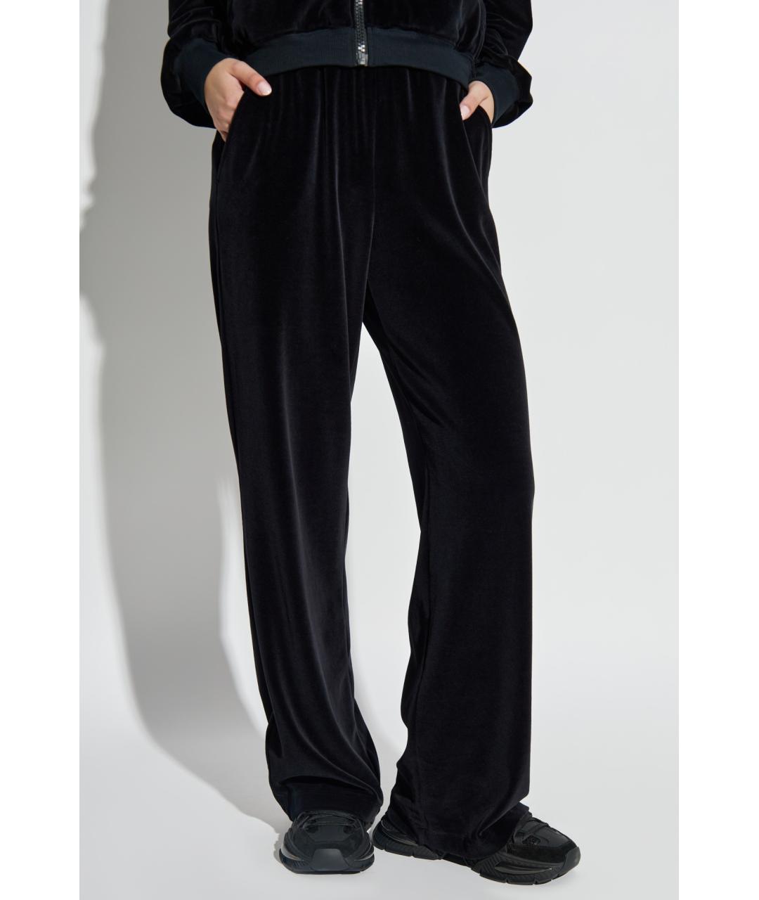 DOLCE&GABBANA Черные прямые брюки, фото 3