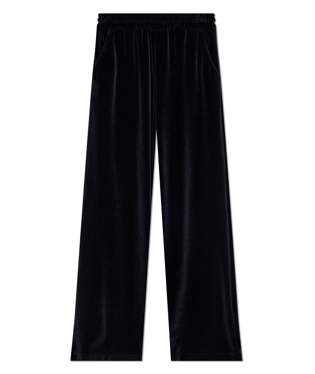 DOLCE&GABBANA Черные прямые брюки, фото 1