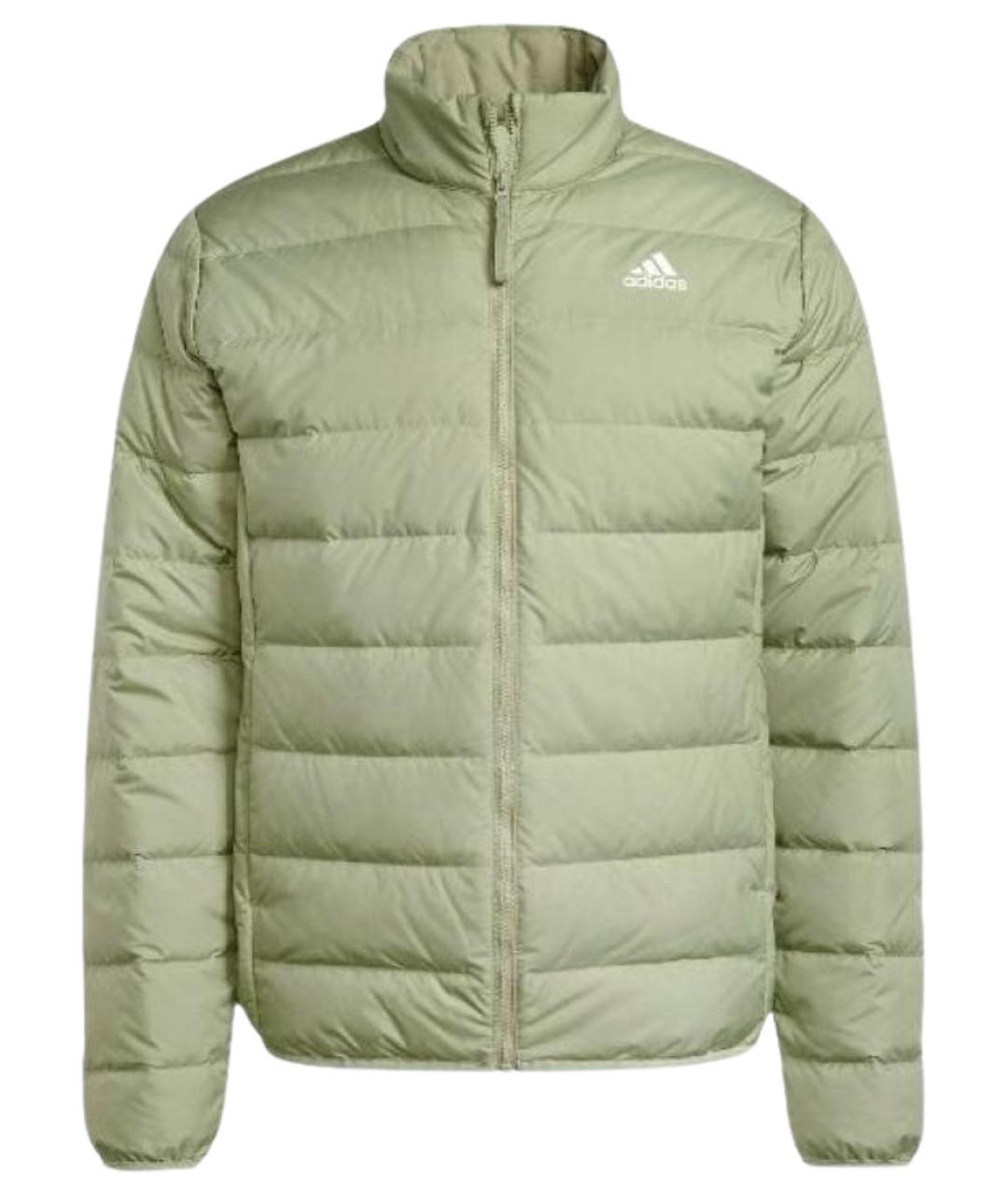 ADIDAS Зеленая полиэстеровая куртка, фото 1