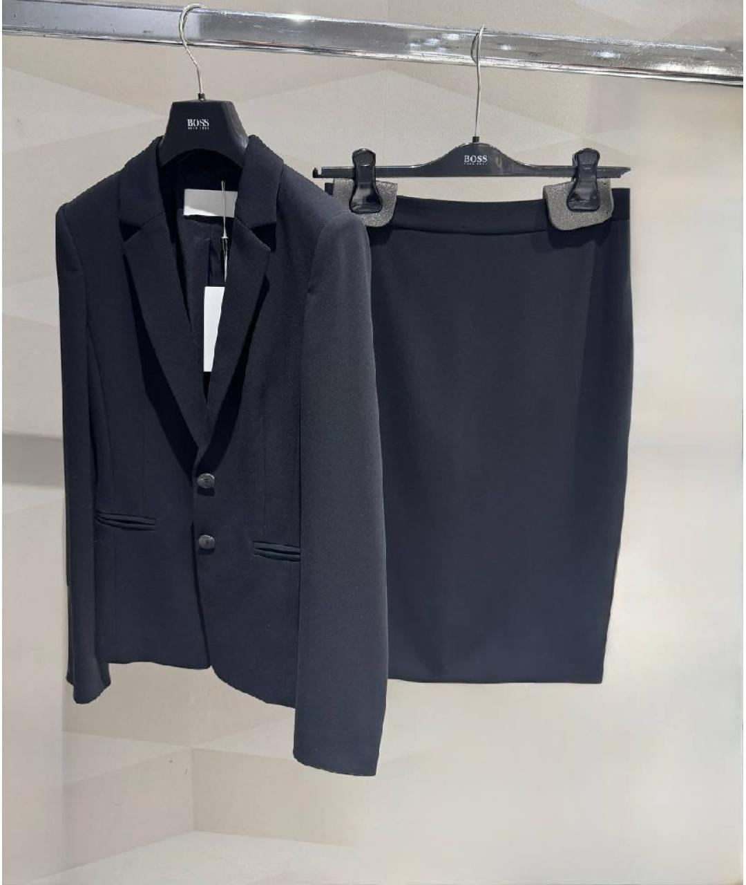 HUGO BOSS Черный синтетический костюм с юбками, фото 9